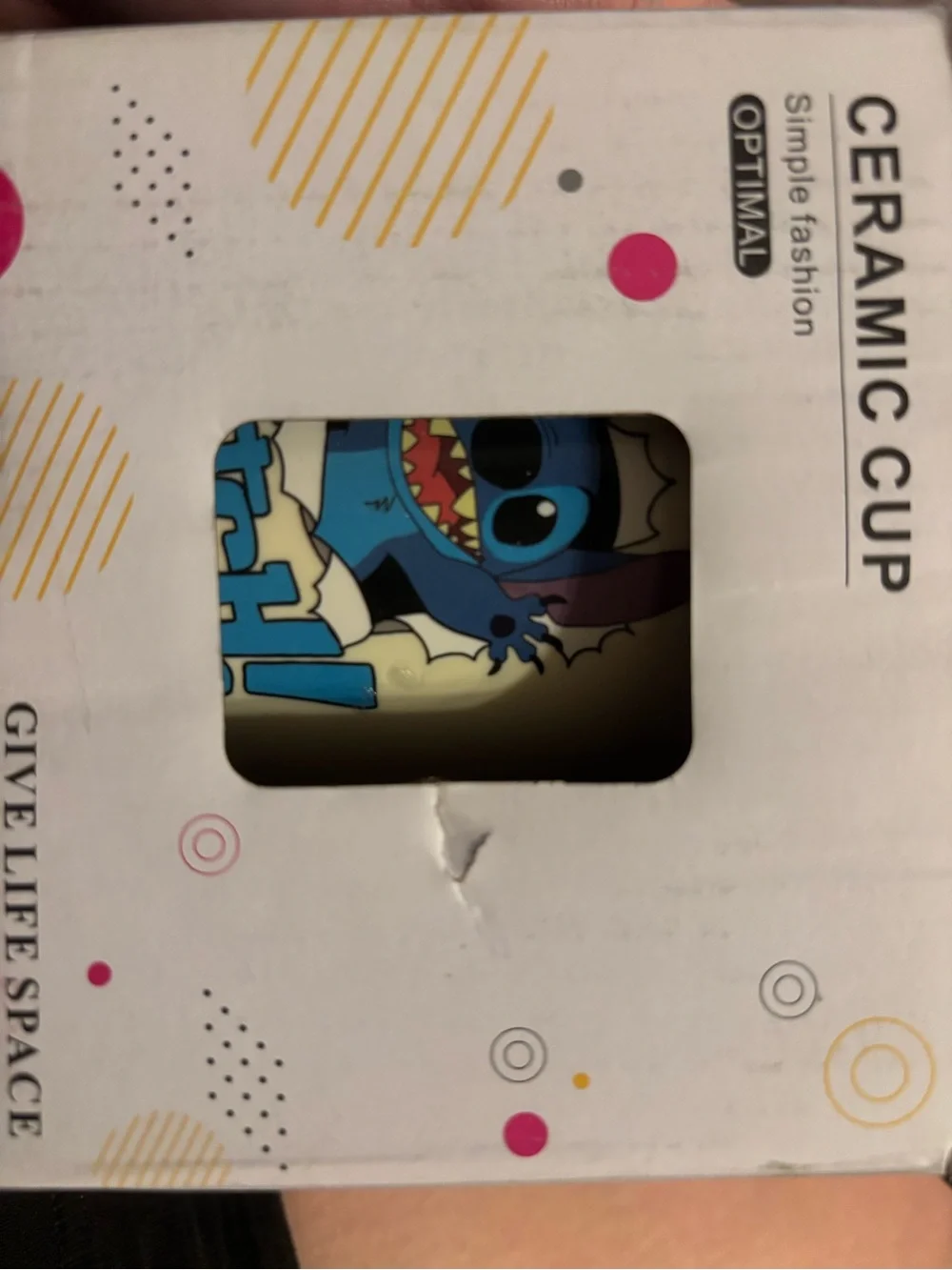 Disney ceramic mug